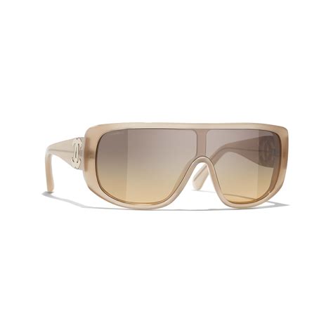 chanel zonnebril polarized|CHANEL Sunglasses: Shield Sunglasses, acetate — Fashion.